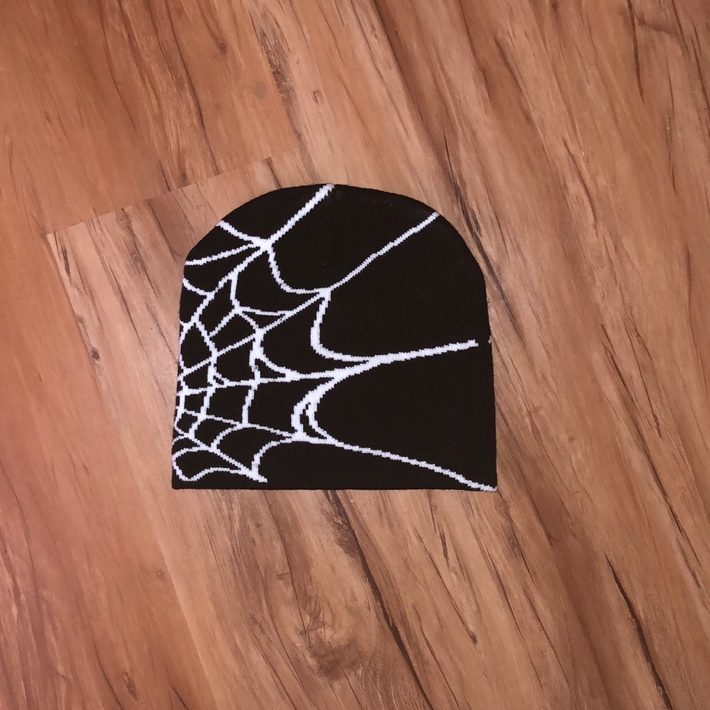 Spider Web Y2K beanie